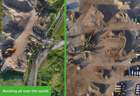 Aggregates Topographical Survey aerial