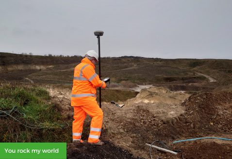 Aggregates topo survey