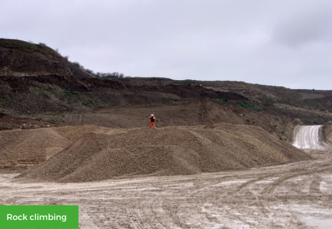 Aggregates topo survey